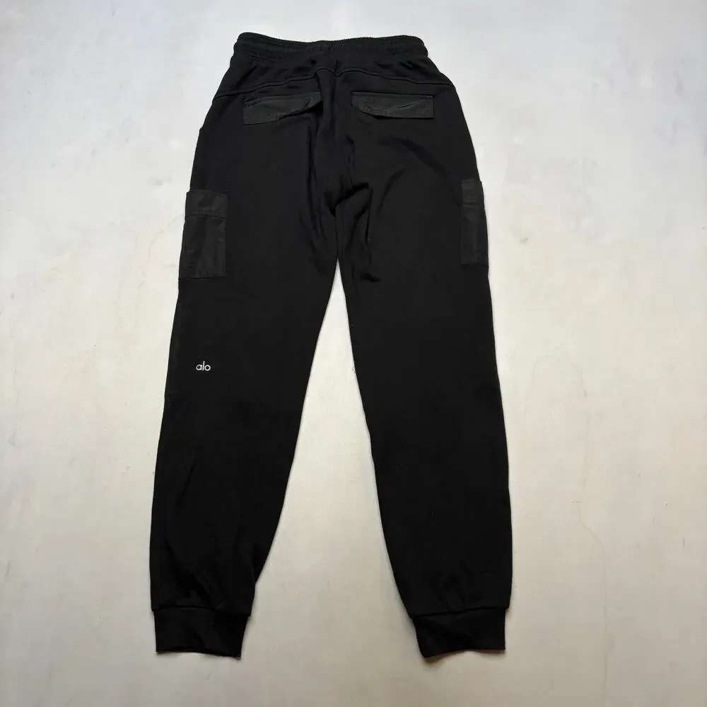 Alo Yoga Cargo Joggers Sweatpants Women's Small Pilates Gym Loungewear